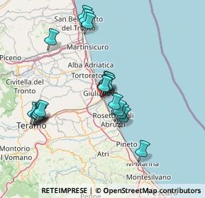 Mappa Via Nazionale Adriatica, 64021 Roseto degli Abruzzi TE, Italia (14.559)