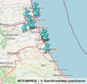 Mappa Via Nazionale Adriatica, 64021 Roseto degli Abruzzi TE, Italia (13.24)