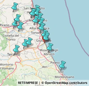 Mappa Via Nazionale Adriatica, 64021 Roseto degli Abruzzi TE, Italia (16.164)