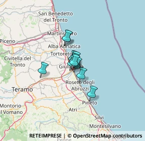 Mappa Via Nazionale Adriatica, 64021 Roseto degli Abruzzi TE, Italia (5.76)