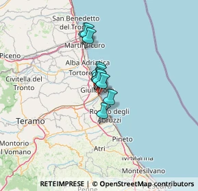 Mappa Via Nazionale Adriatica, 64021 Roseto degli Abruzzi TE, Italia (7.34182)