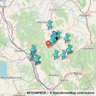 Mappa Vocabolo Castello, 06059 Todi PG, Italia (10.5205)