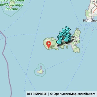 Mappa Via Fetovaia, 57034 Campo nell'Elba LI, Italia (12.0915)