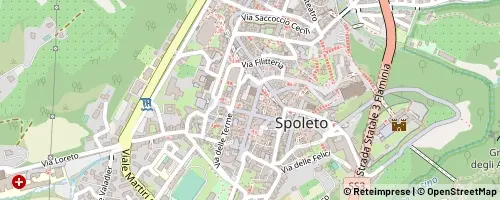 Mappa Espoleto