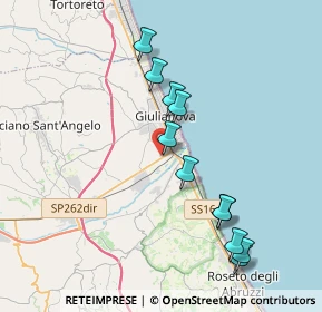 Mappa Via Grosseto, 64021 Giulianova TE, Italia (3.97455)