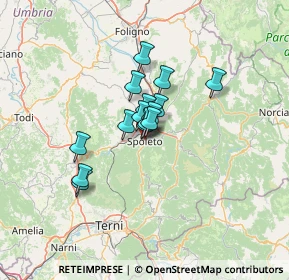 Mappa Vicolo S. Filippo, 06049 Spoleto PG, Italia (8.32733)