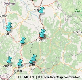 Mappa Vicolo S. Filippo, 06049 Spoleto PG, Italia (19.03833)