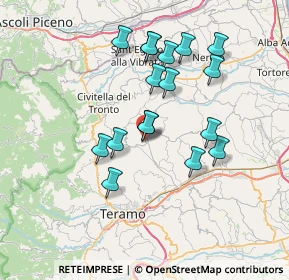 Mappa 64012 Piancarani TE, Italia (6.81706)