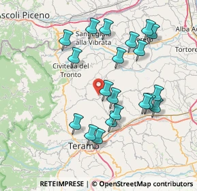 Mappa 64012 Piancarani TE, Italia (7.7975)