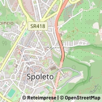 지도 Spoleto