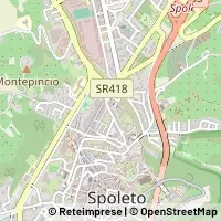 Hartă Spoleto