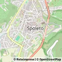 Mapa Spoleto