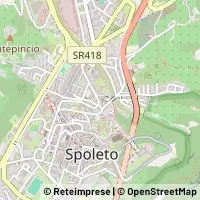 Karte Spoleto