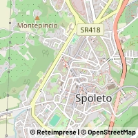 Map Spoleto