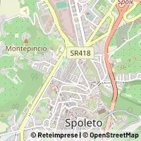 Karte Spoleto