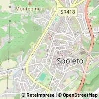 Karte Spoleto