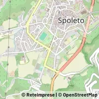 Mapa Spoleto