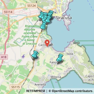 Mappa Via del Pellicano, 96100 Carrozziere SR, Italia (2.3305)