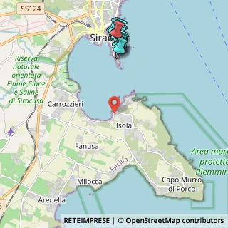Mappa Via La Maddalena, 96100 Isola SR, Italia (2.8245)