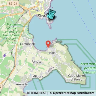 Mappa Via La Maddalena, 96100 Isola SR, Italia (2.868)