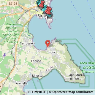 Mappa Via La Maddalena, 96100 Isola SR, Italia (3.65571)