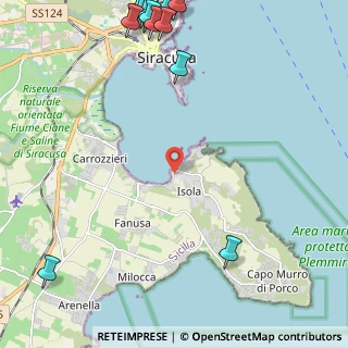 Mappa Via La Maddalena, 96100 Isola SR, Italia (3.97923)
