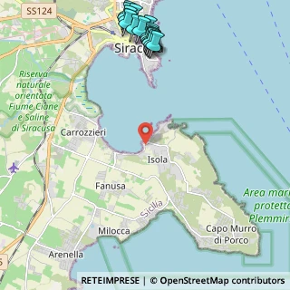 Mappa Via La Maddalena, 96100 Isola SR, Italia (3.36333)