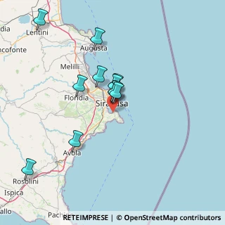 Mappa Via La Maddalena, 96100 Isola SR, Italia (14.94091)