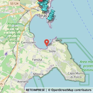 Mappa Via La Maddalena, 96100 Siracusa SR, Italia (3.94333)