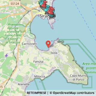 Mappa Via La Maddalena, 96100 Siracusa SR, Italia (3.63786)