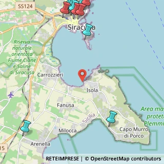 Mappa Via La Maddalena, 96100 Siracusa SR, Italia (3.95308)