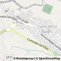 Map Canicattini Bagni