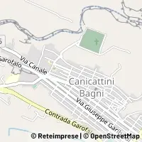 Map Canicattini Bagni