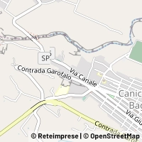Carte Canicattini Bagni