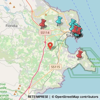 Mappa Traversa Testa Pisima, 96100 Siracusa SR, Italia (5.445)
