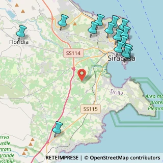 Mappa Traversa Testa Pisima, 96100 Siracusa SR, Italia (6.364)