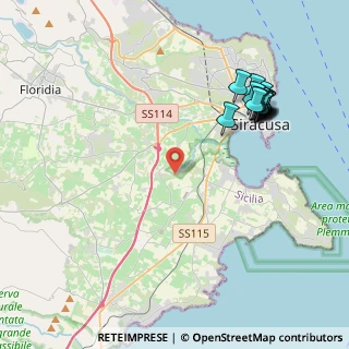 Mappa Traversa Testa Pisima, 96100 Siracusa SR, Italia (5.24)