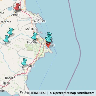 Mappa Via del Faro Massolivieri, 96100 Siracusa SR, Italia (18.54)