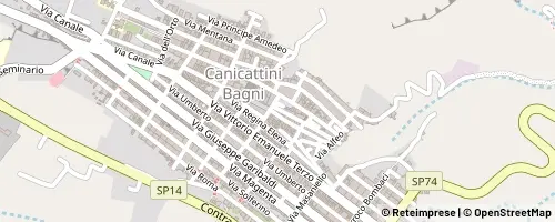 Mappa Canicattini Bagni