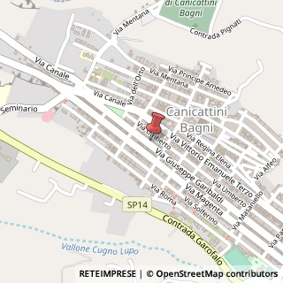 Mappa Via Garibaldi, 64, 96010 Canicattini Bagni, Siracusa (Sicilia)