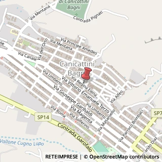 Mappa Via Regina Elena, 56, 96010 Canicattini Bagni, Siracusa (Sicilia)