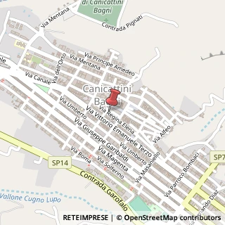 Mappa Via Regina Elena, 40, 96010 Canicattini Bagni, Siracusa (Sicilia)
