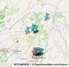 Mappa Via Ciano, 97012 Chiaramonte Gulfi RG, Italia (8.806)