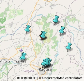 Mappa Via Ciano, 97012 Chiaramonte Gulfi RG, Italia (8.6015)