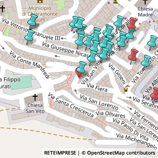 Mappa Piazzetta S. Paolo, 97012 Chiaramonte Gulfi RG, Italia (0.0931)