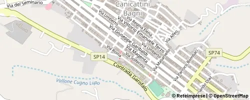 Mappa Canicattini Bagni