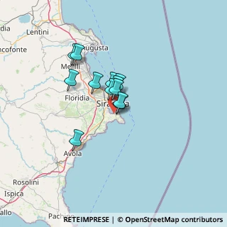 Mappa , 96100 Isola SR, Italia (9.88667)