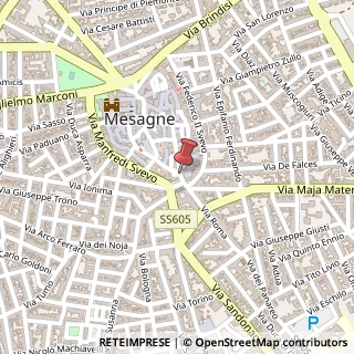 Mappa Piazza Giacomo Matteotti, 19, 72023 Mesagne, Brindisi (Puglia)