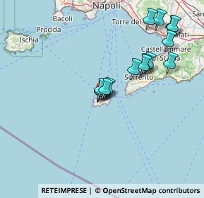 Mappa Via Palazzo a Mare, 80073 Capri NA, Italia (15.096)