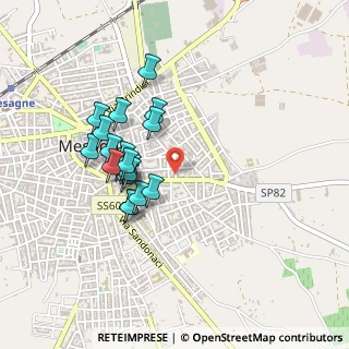 Mappa Via Maja Materdona, 72023 Mesagne BR, Italia (0.4255)